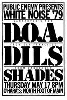 Public Enemy Presents White Noise '79 - D.O.A Dils Shades