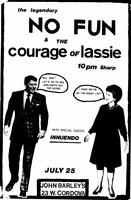 The ledgendary No Fun& Courage of Lassie with Special Guests Innuendo - July 25