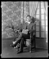 Portrait of Chinese man seated