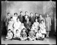 Group portrait of Soon Kee family