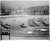 Japanese Canadian relocation - Seized vehicles at Hastings Park