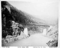 Cisco Bridge (stone and steel) - Fraser River